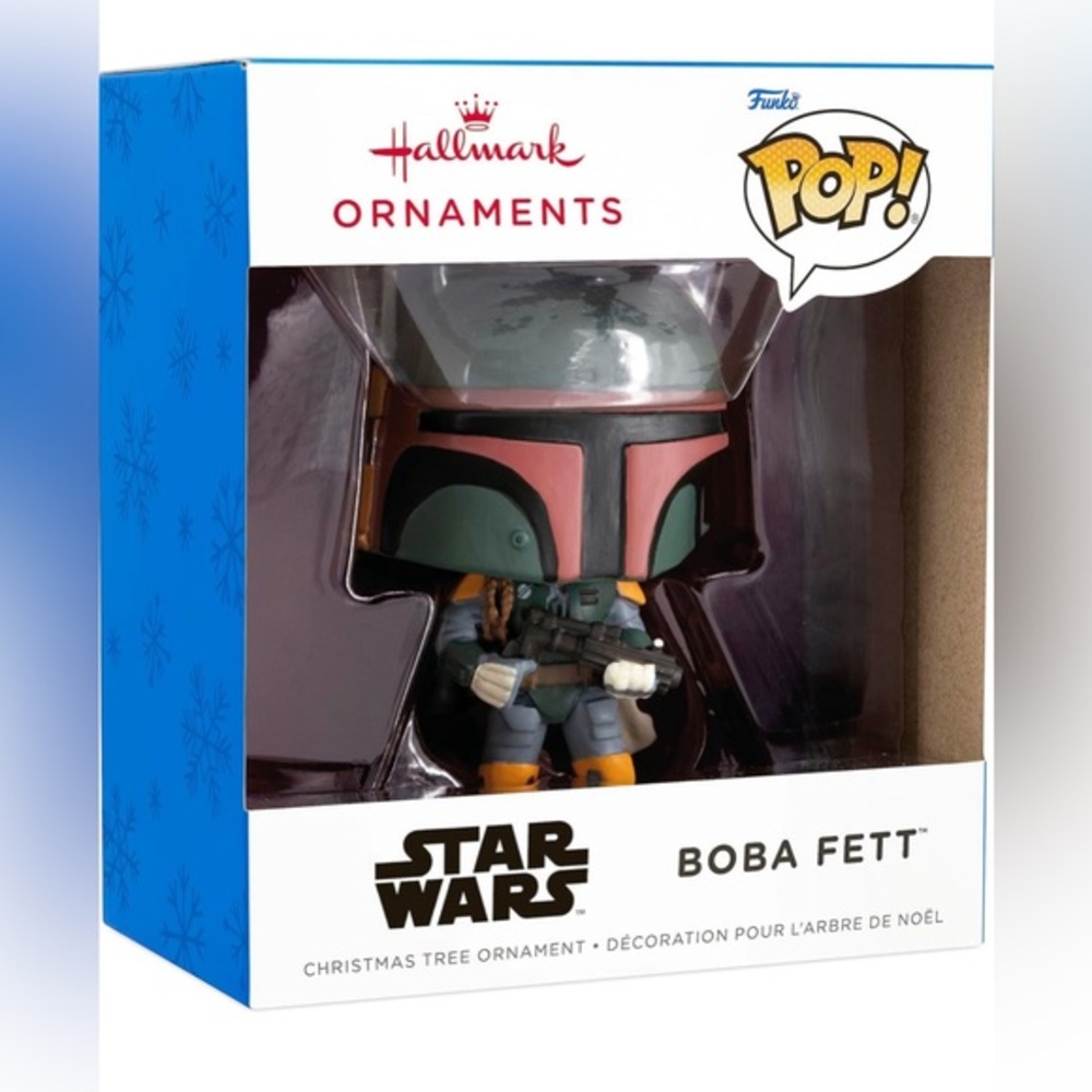 Hallmark Star Wars Boba Fett Funko POP! Christmas Ornament
